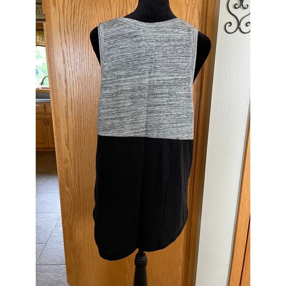 Victoria's Secret Pink gray/black with sequins tank top, women's size L - Picture 7 of 8